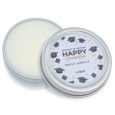 Custom Natural Lip Balm Tins
