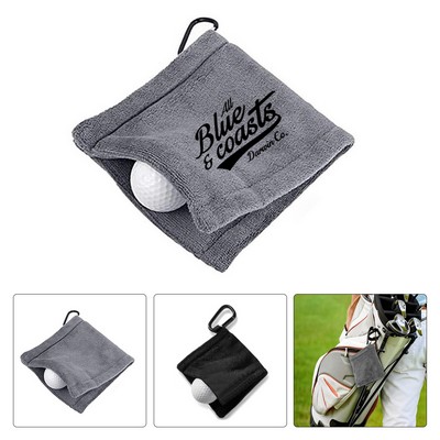 Microfiber Anti-scratch Scrubber Golf Towel