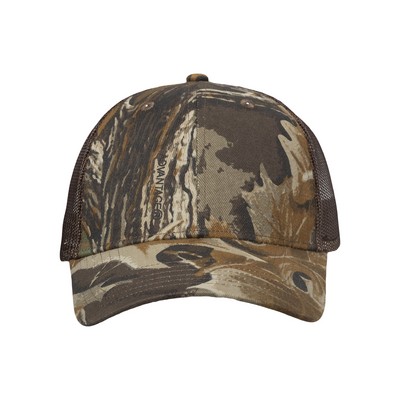 Valucap Value Camo Mesh Hat (Blank)