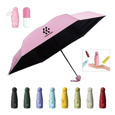 Portable Travel Ultra Mini Pocket Capsule Umbrella