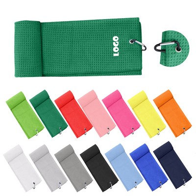 High-Performance Microfiber Golf Wiping Cloth