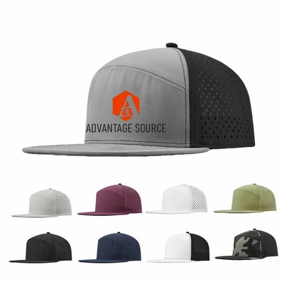 Flat Brim Laser Punching Baseball Cap