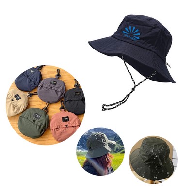Foldable Waterproof UV Protection Bucket Hat