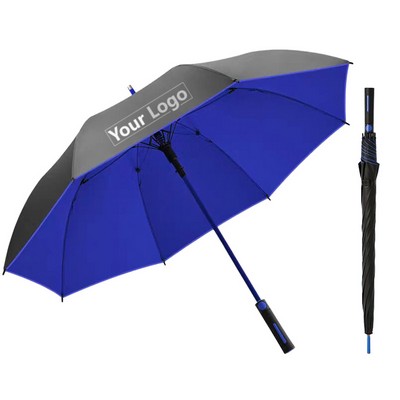 50" Windproof UV Protection Golf Umbrella