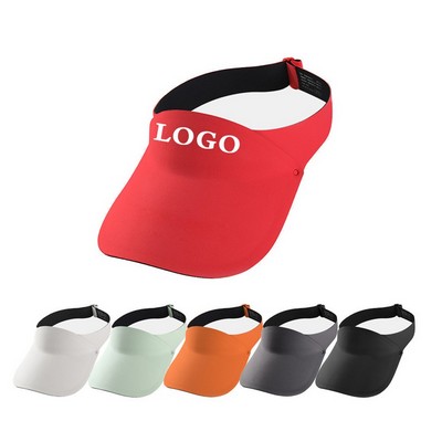 Children Sun Visor Cap with Screen Printed