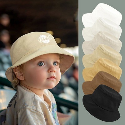 Beach Sun Protction Bucket Hat for Toddlers (M)